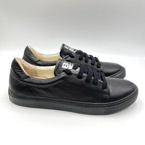 Bueno Womens Size 40‎ EU 9.5 - 10 US Black Leather Sneakers Shoes